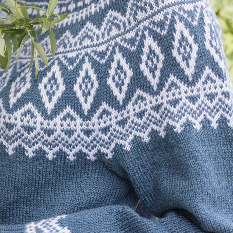 Strikk The Look: Polar-genser denim