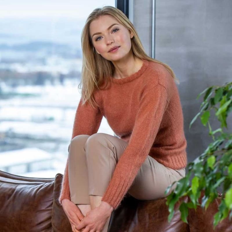 Strikk The Look: Puls-genser Aprikos
