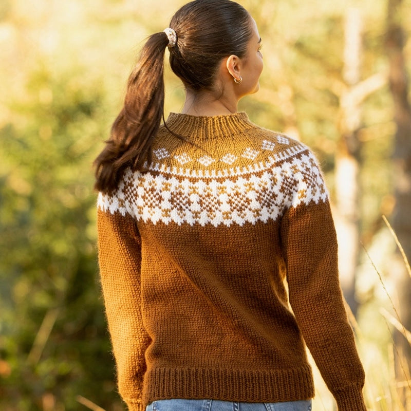 Strikk The Look: Pyxis-genser kobber