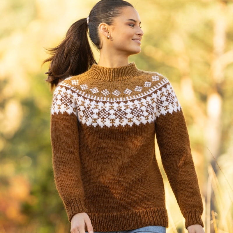 Strikk The Look: Pyxis-genser kobber