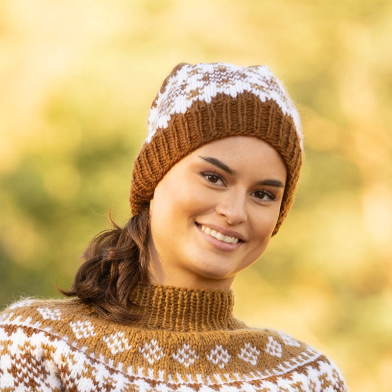 Strikk The Look: Pyxis-lue kobber