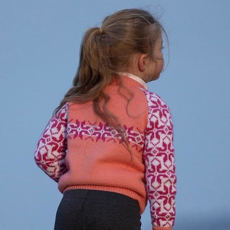 Strikk The Look: Ragna-jakke barn