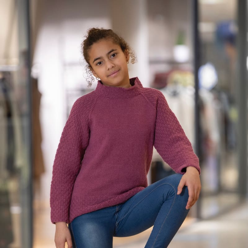 Strikk The Look: Ranja-genser lyng