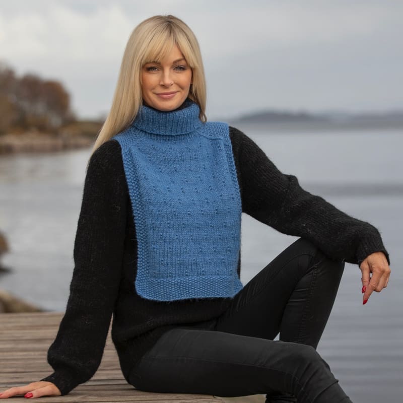 Strikk The Look: Reie-hals