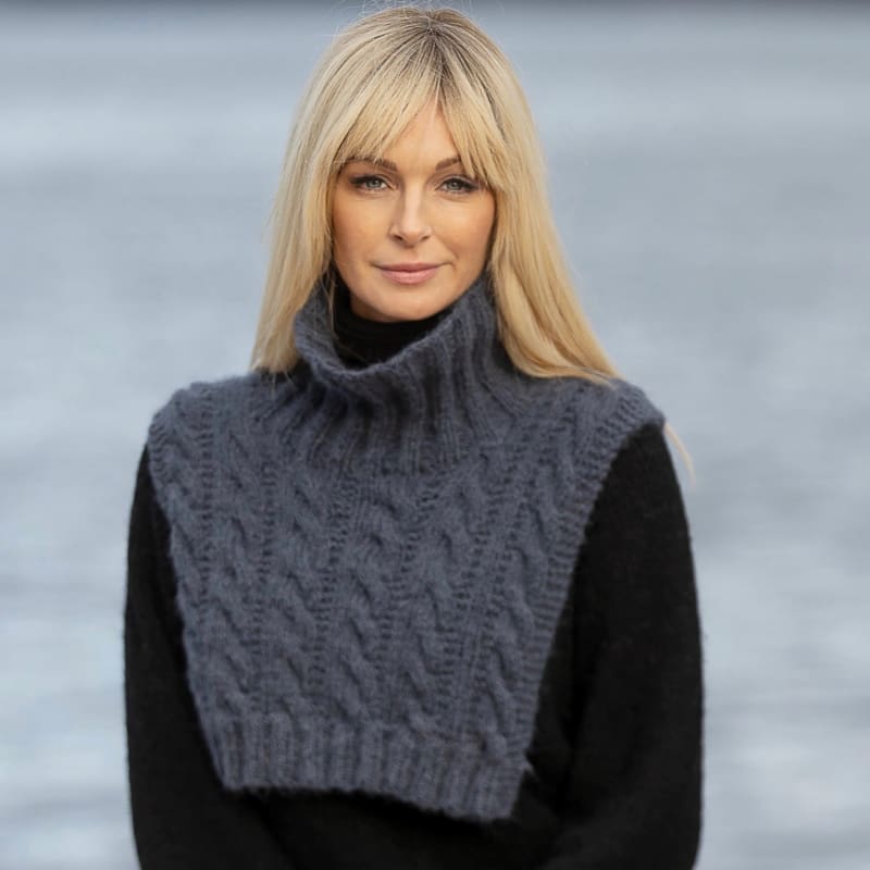 Strikk The Look: Rest-hals