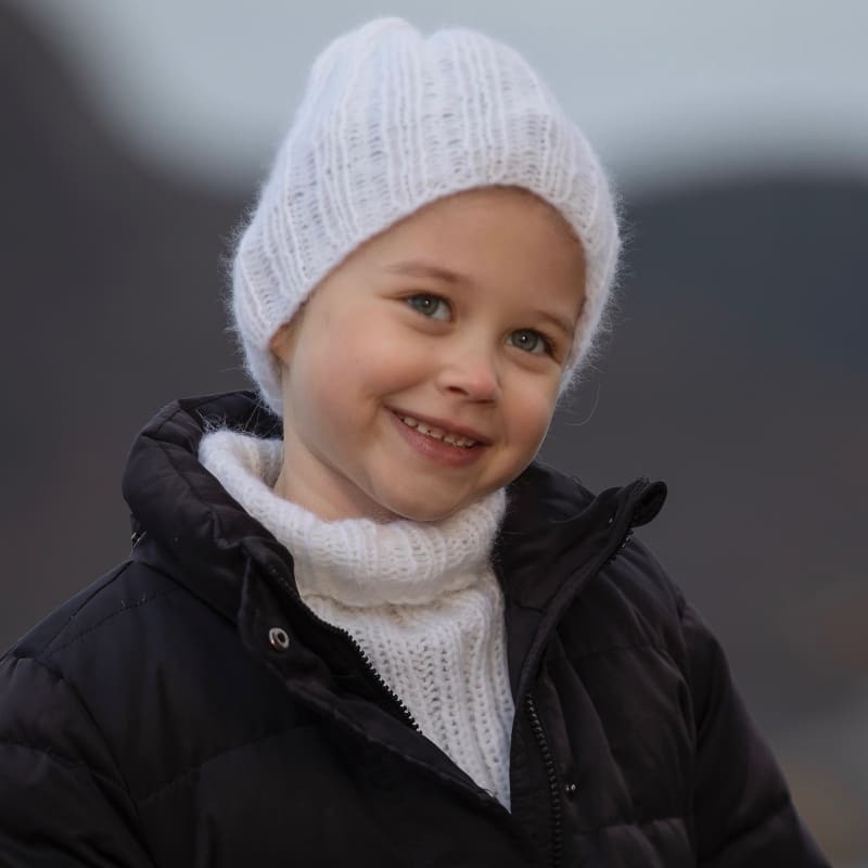 Strikk The Look: Riba hals og lue