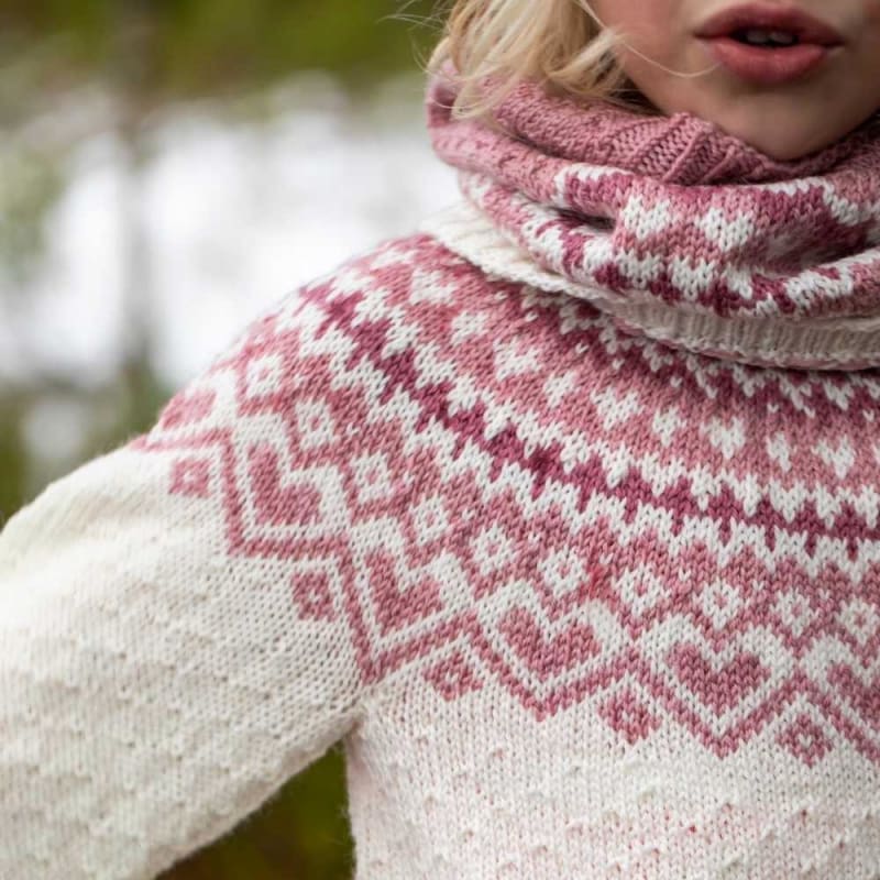 Strikk The Look: Ronje lue og hals barn