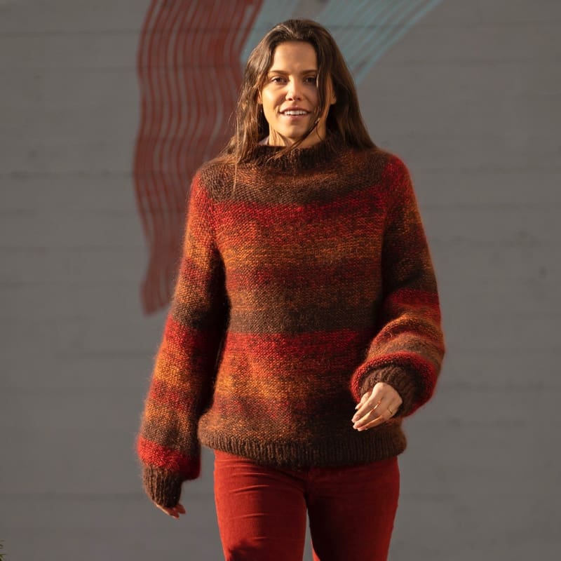 Strikk The Look: Rusti-genser