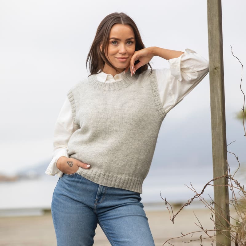 Strikk The Look: Salvie-vest