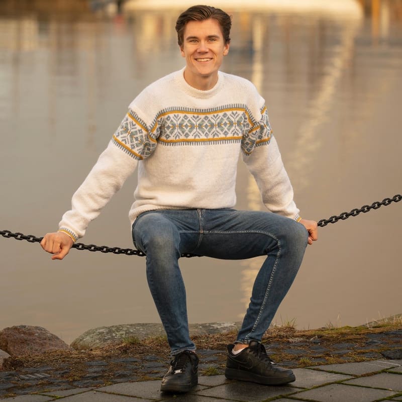 Strikk The Look: Sandnes-genser