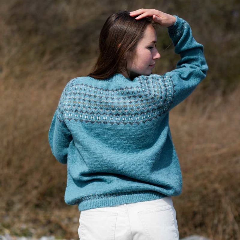 Strikk the Look: Sartira-genser sjøgrønn