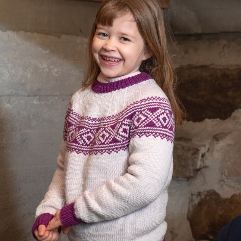 Strikk The Look: Setesdal-genser Yksle