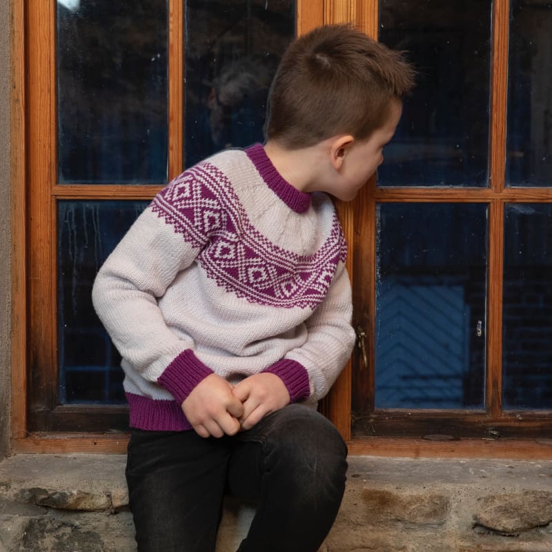 Strikk The Look: Setesdal-genser Yksle