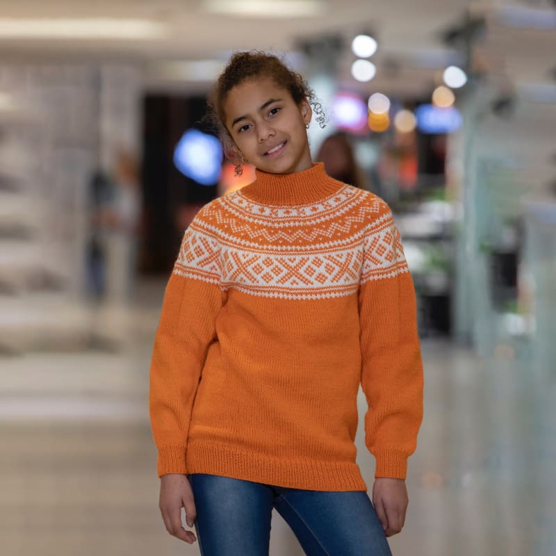 Strikk The Look: Setesdals-genser gresskar