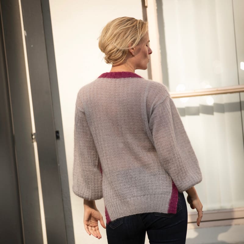 Strikk The Look: Sila-genser grå