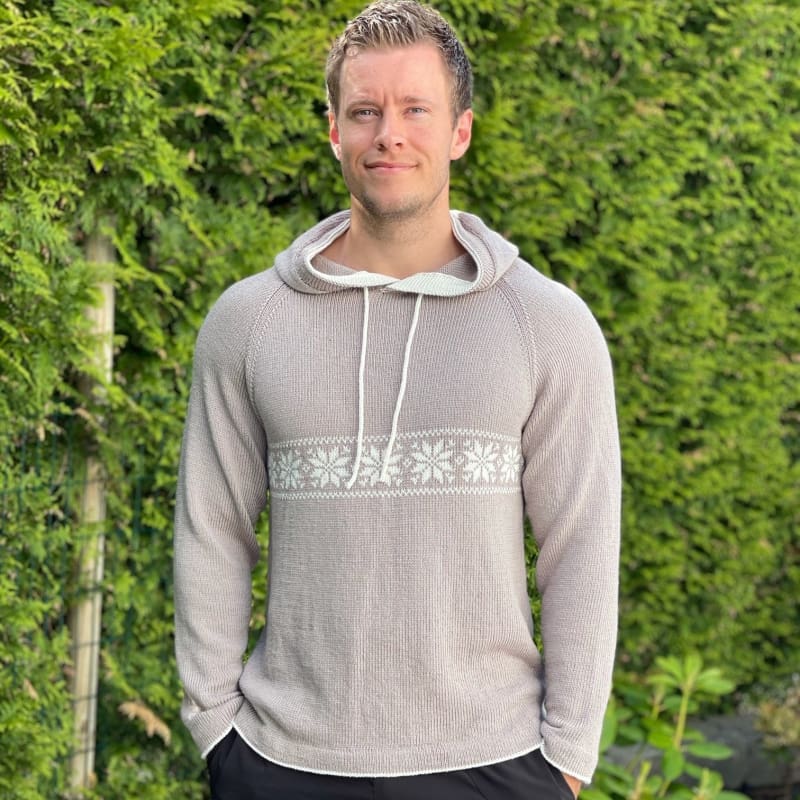 Strikk The Look: Sindre-genser med hette