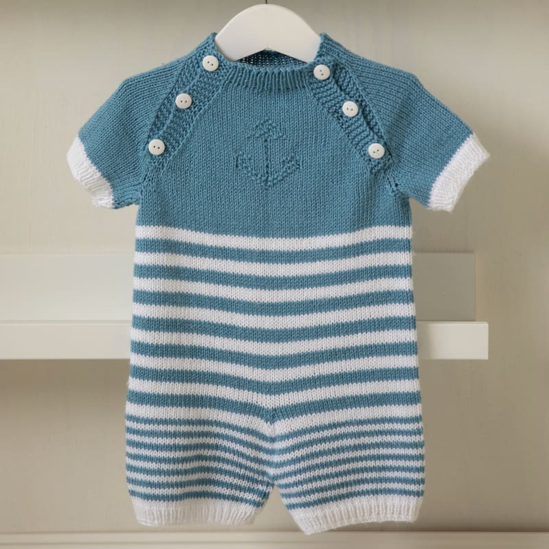 Strikk The Look: Skipper-sommerdress blå