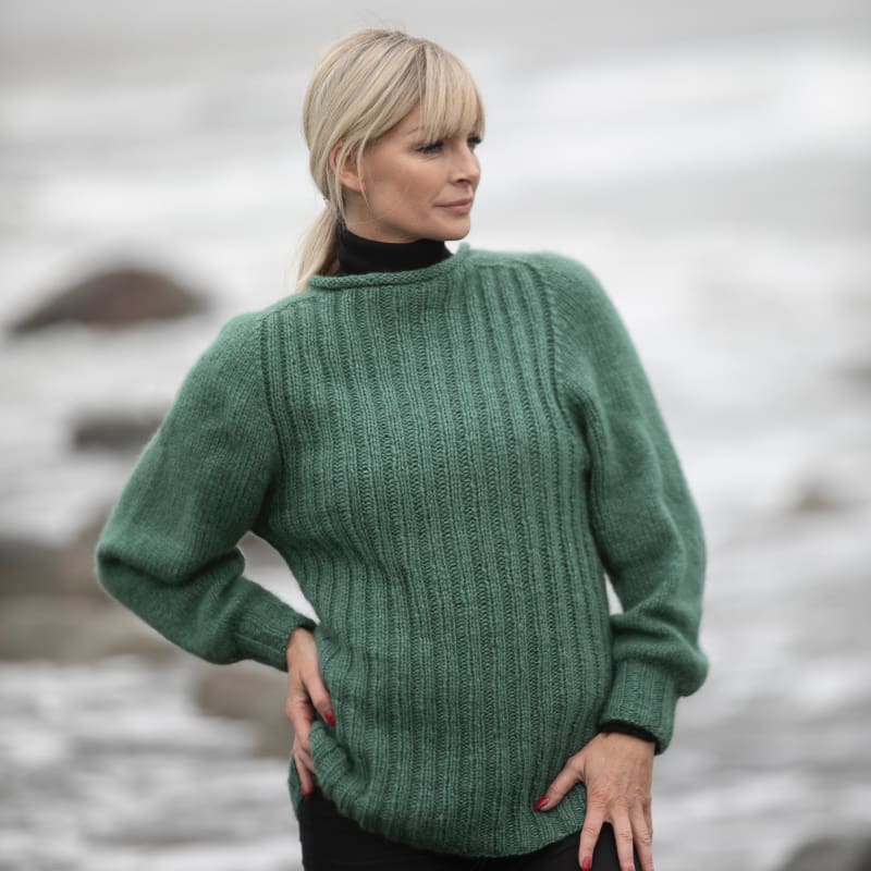 Strikk The Look: Skjønn-genser jade