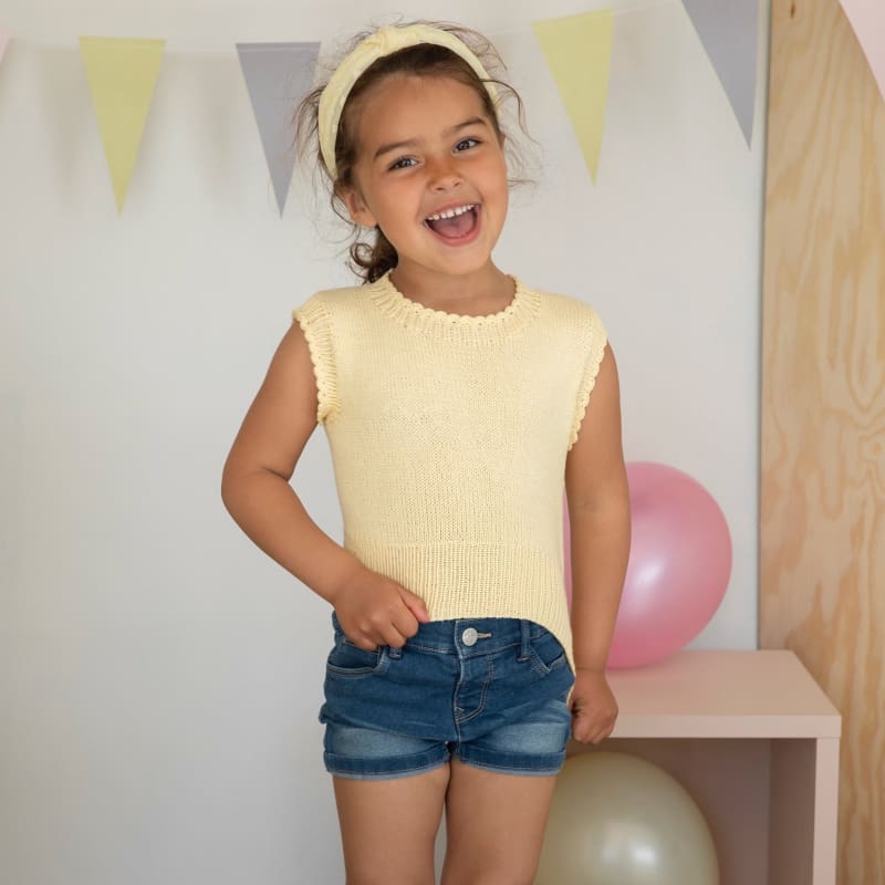 Strikk The Look: Slush-topp bambino