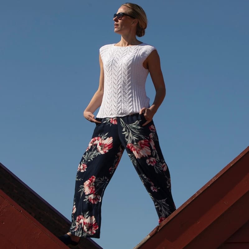 Strikk The Look: Solvår-topp