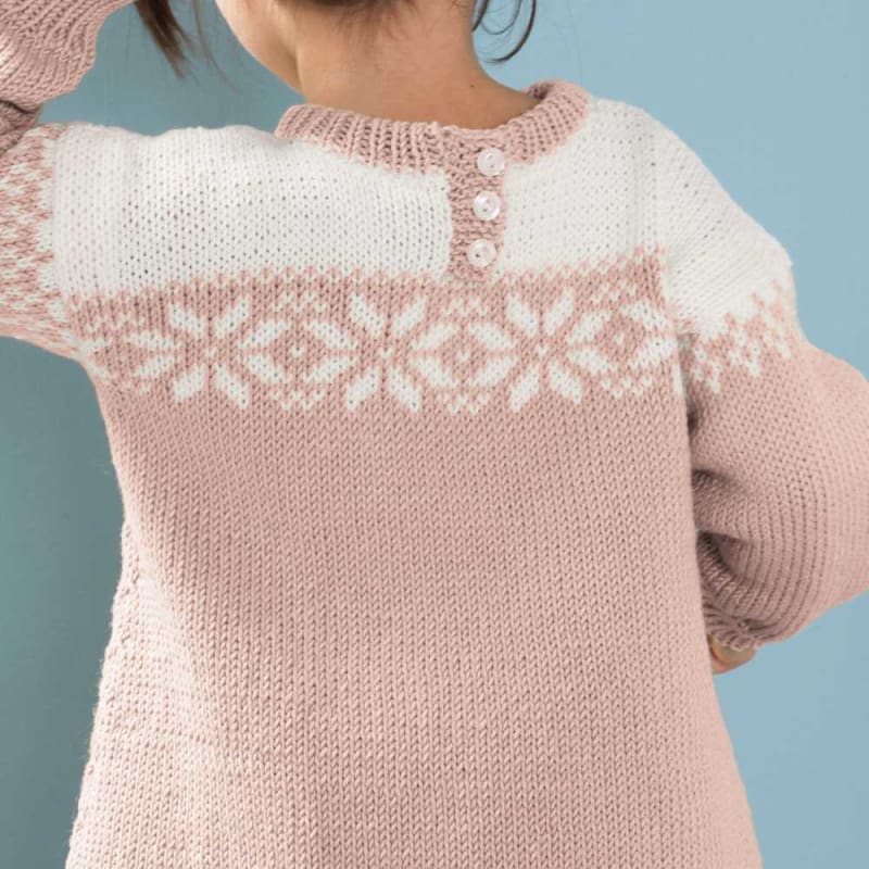 Strikk The Look: Tone sommerkjole pudderrosa