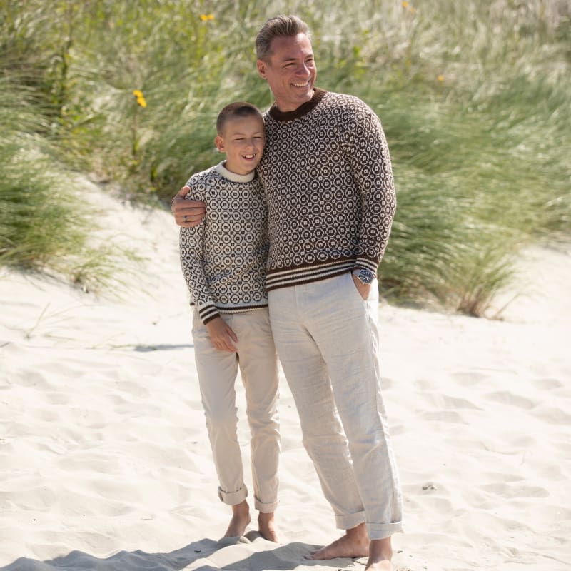 Strikk The Look: Spire-genser barn