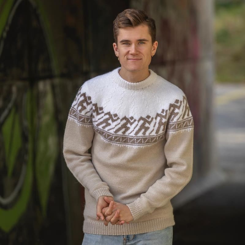 Strikk The Look: Springar-genser sand