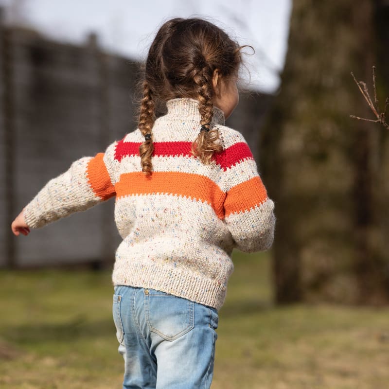 Strikk The Look:  Sukat-genser barn