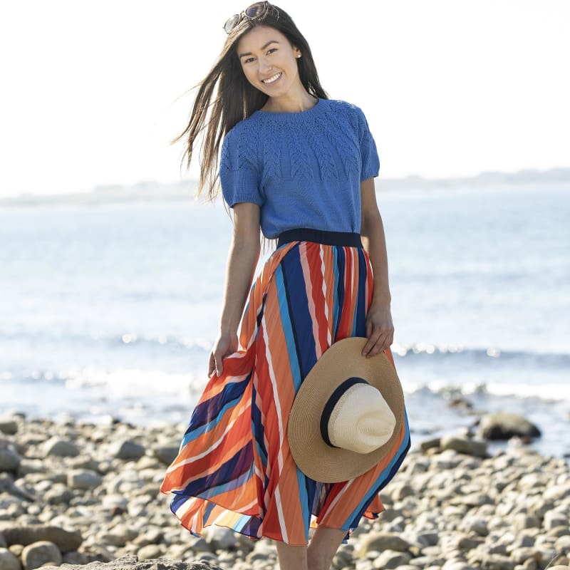 Strikk The Look: Tegl-topp