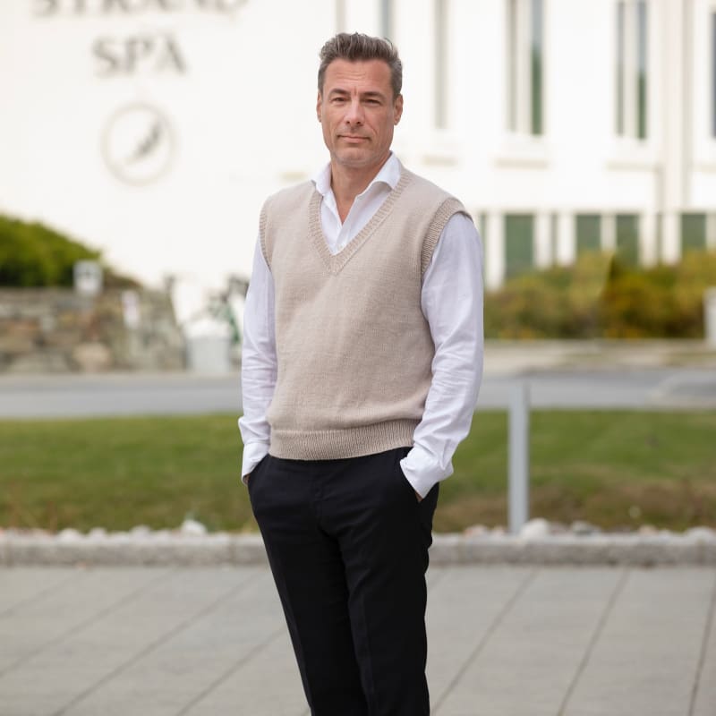 Strikk The Look: Tjommi-vest sand