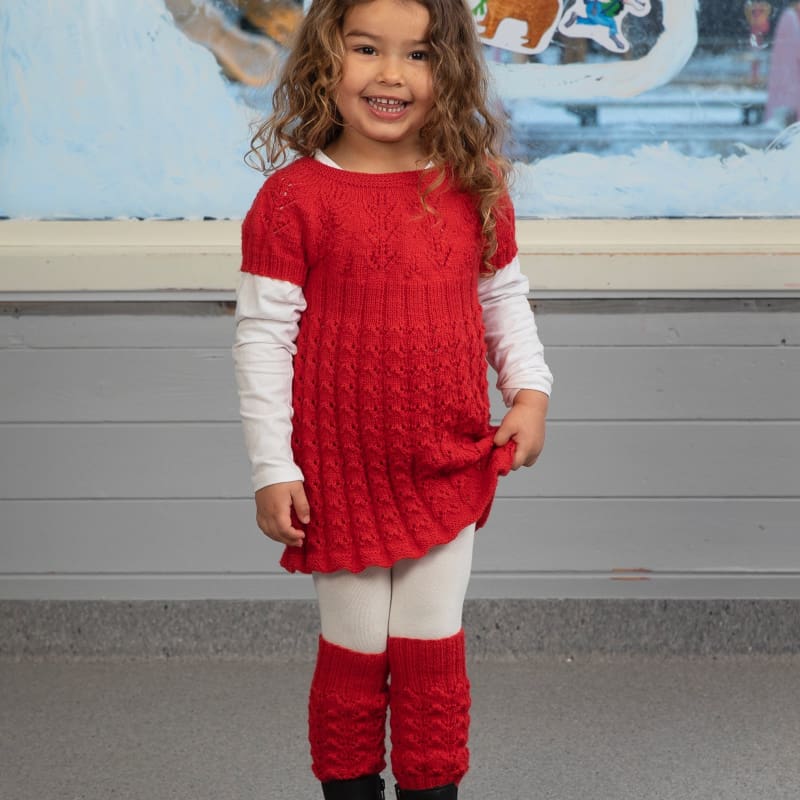 Strikk The Look: Tornerose-tunika og leggvarmere