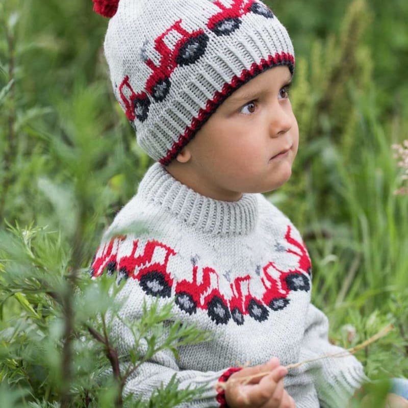 Strikk the Look: Traktor-genser og lue