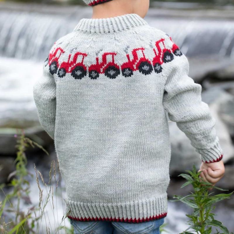 Strikk the Look: Traktor-genser og lue