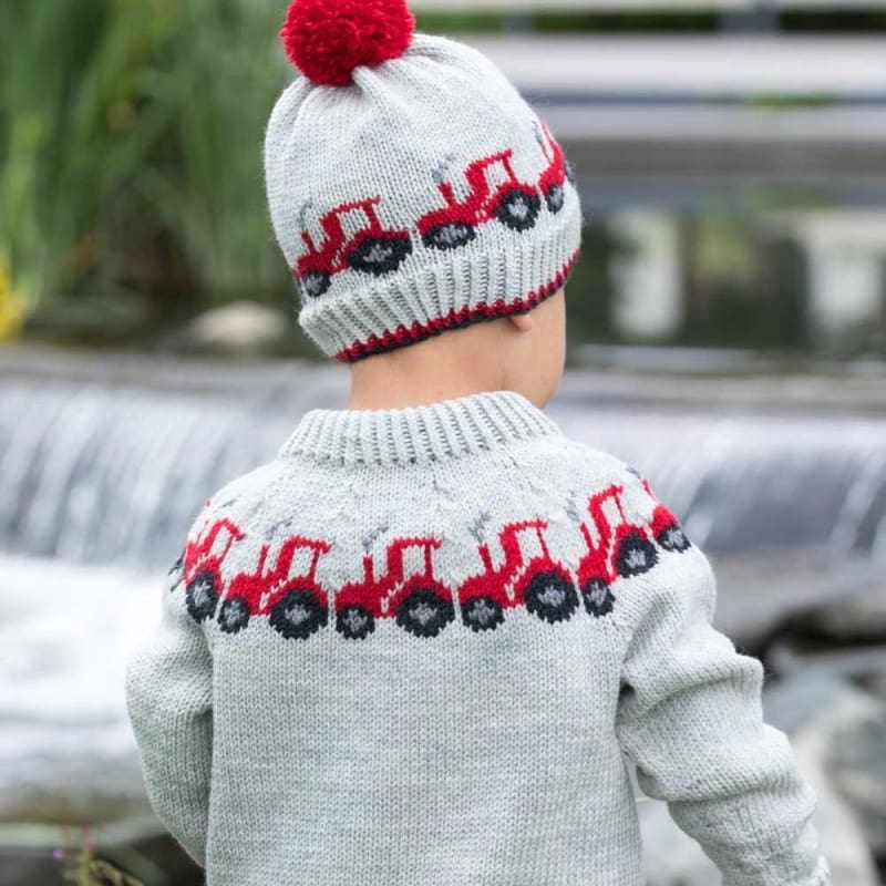 Strikk the Look: Traktor-genser og lue