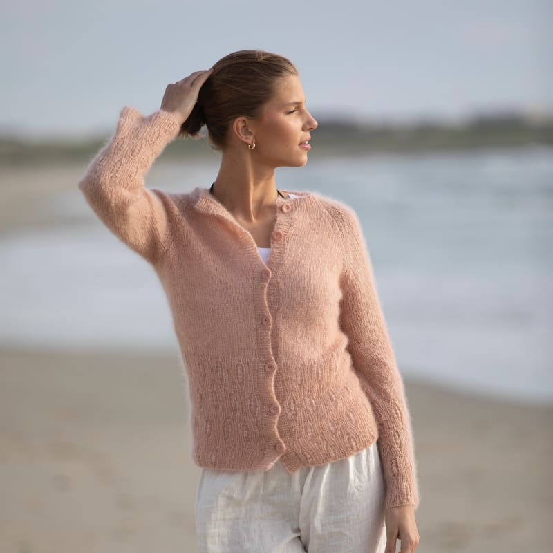 Strikk The look: Trane-genser lys nougat Tmp