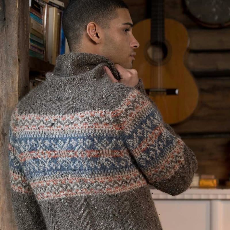 Strikk The Look: Ulrik-genser brun