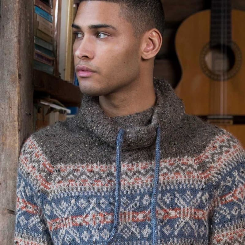 Strikk The Look: Ulrik-genser brun