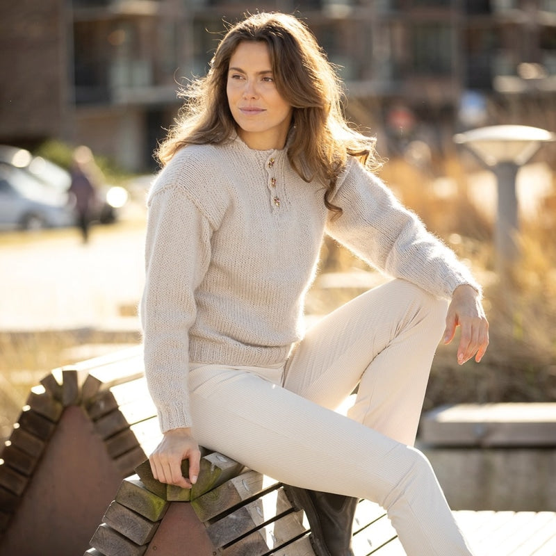 Strikk The Look: Vål- genser sand
