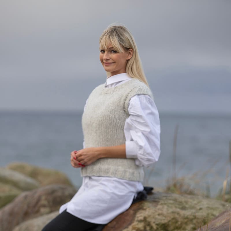 Strikk The Look: Venn-vest