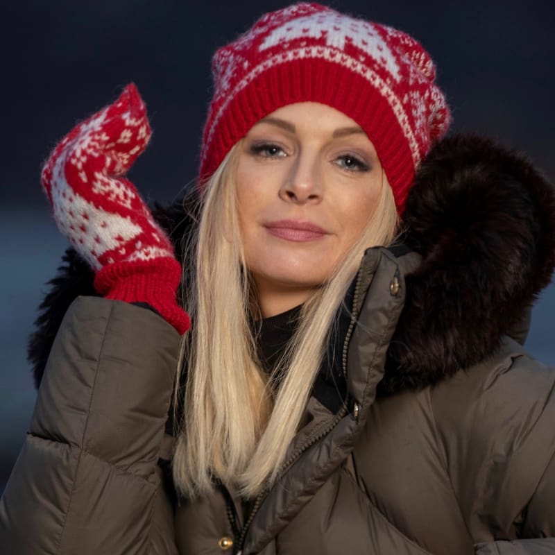 Strikk The Look: Vinternatt lue og votter