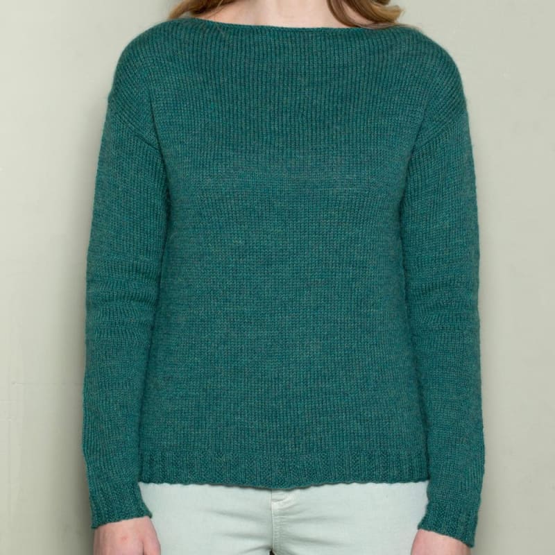 Strikk The Look: Visla-genser grønn