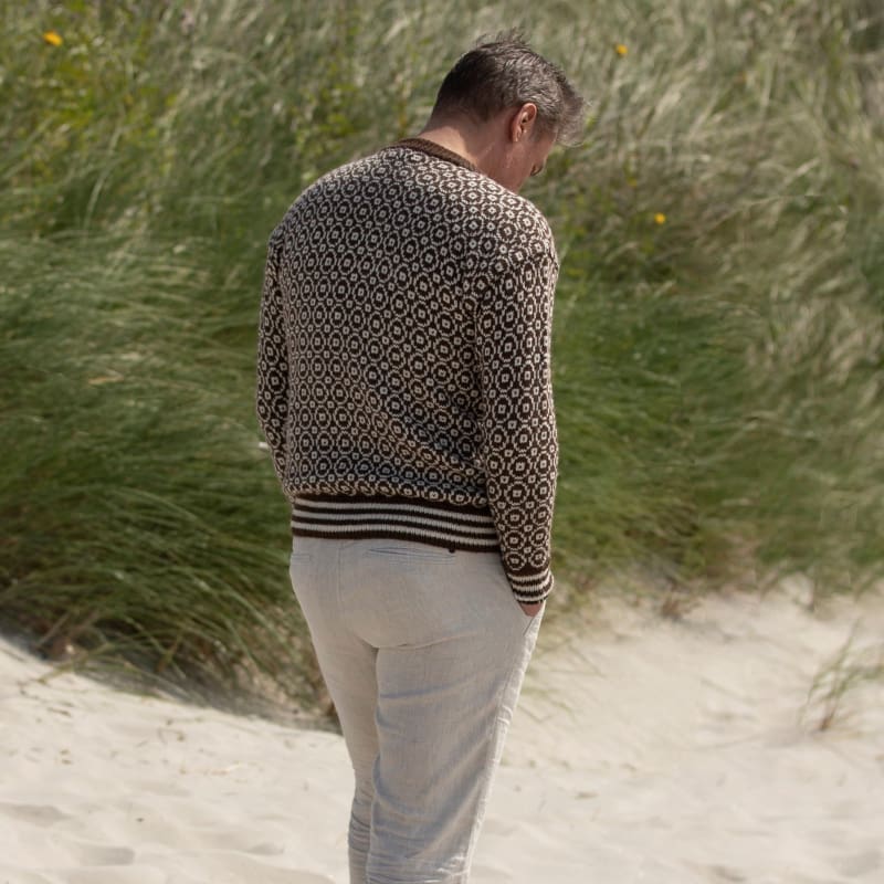 Strikk The Look: Viste-genser brun