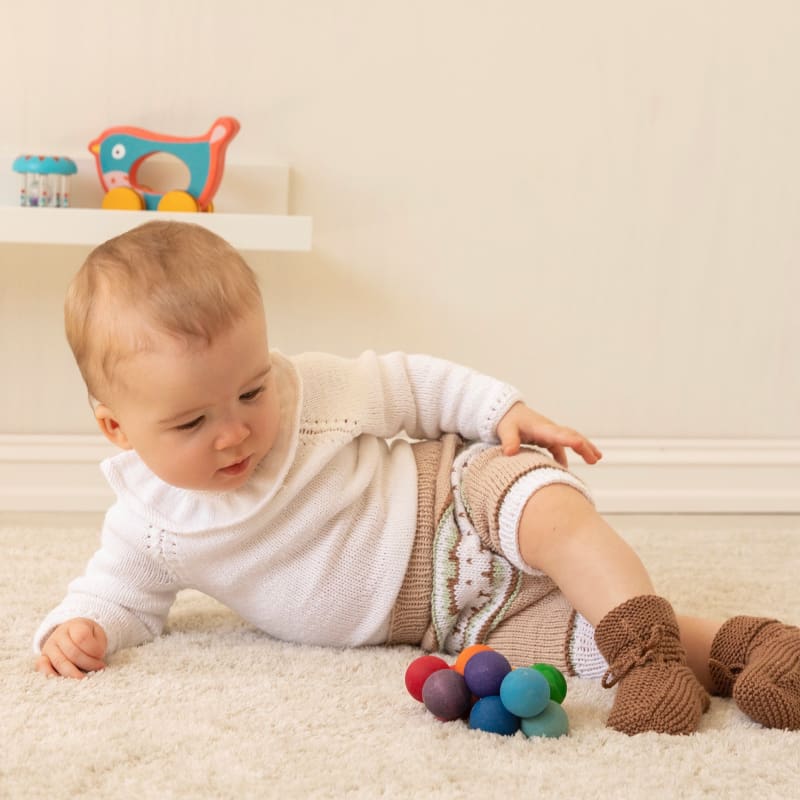 Strikk the Look: Volang-body hvit