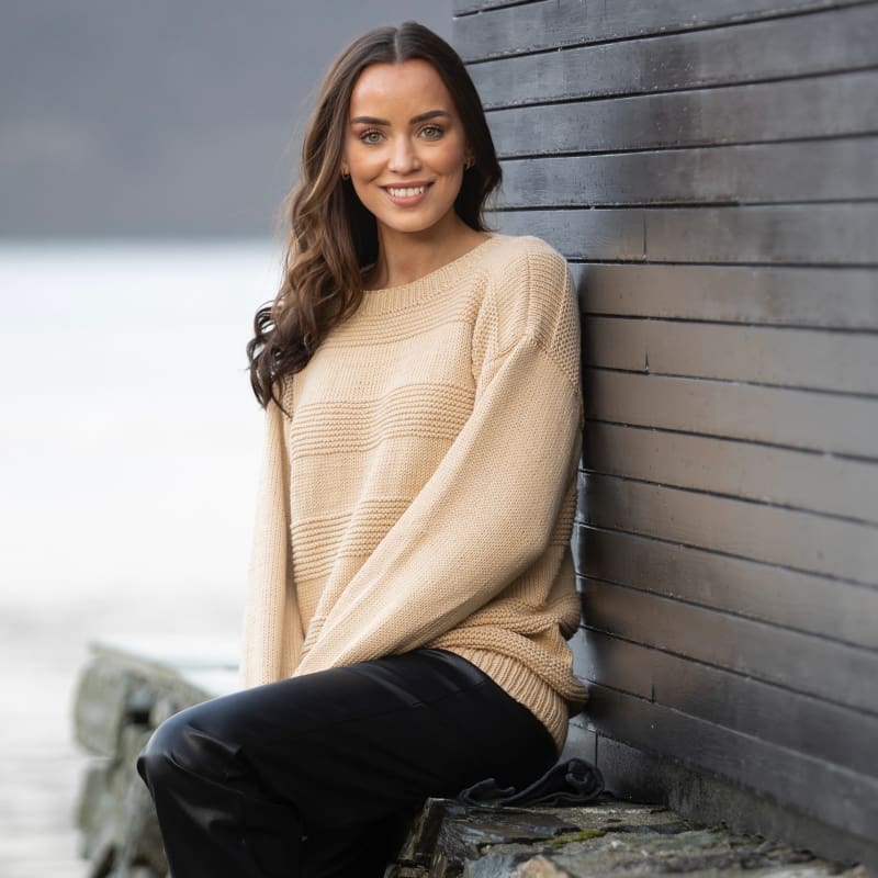 Strikk The Look: Wasabi-genser vanilje