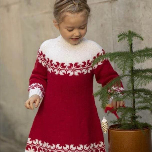 Strikk The Look: Helle-tunika rød