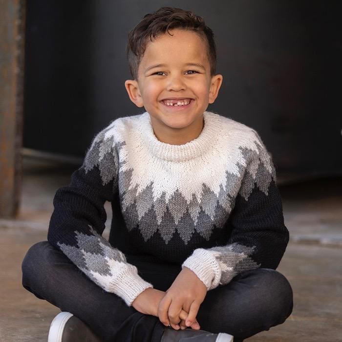 Strikk The Look: Merle-genser