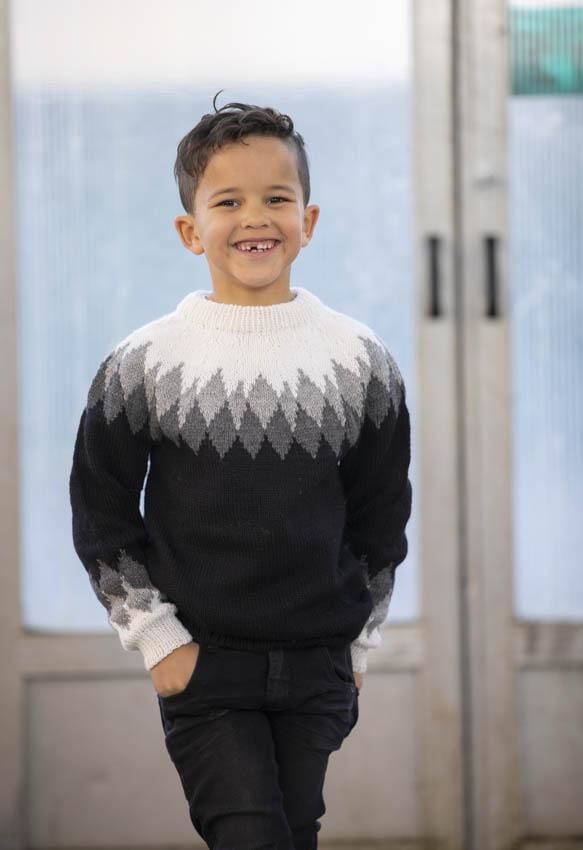 Strikk The Look: Merle-genser