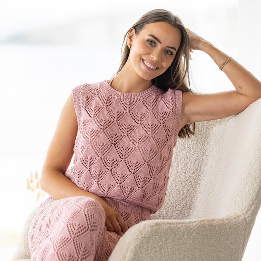 Strikk The Look: Hesnes-topp by Mie Cappelen