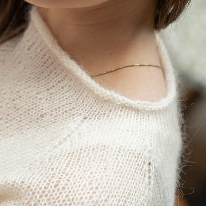 Strikk The Look: Petrolia-genser natur