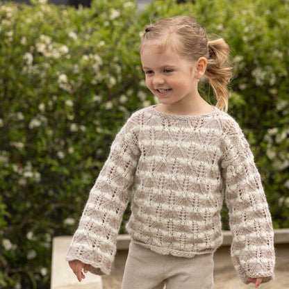 Strikk The Look: Veslemøy-genser sand